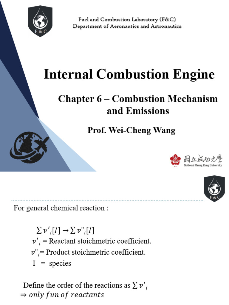 Combustion Mechanisms and Emissions Analysis | PDF | Combustion | N Ox