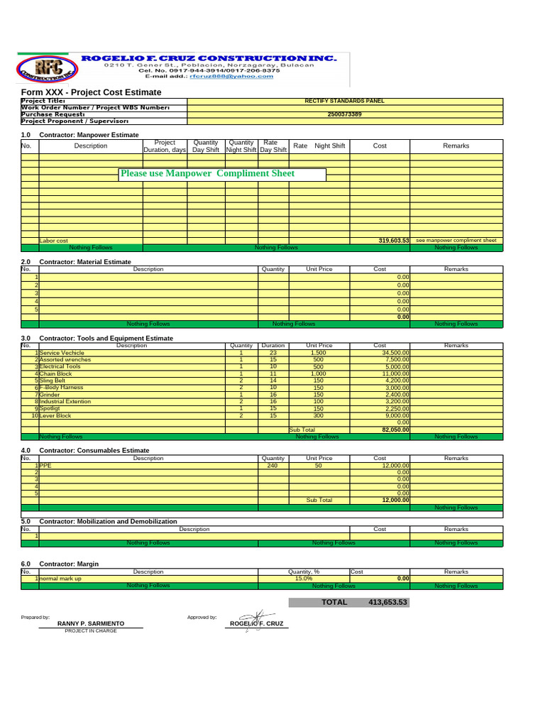 Pr 2500373389 Rectify Standards Panels | PDF | Economies | Business