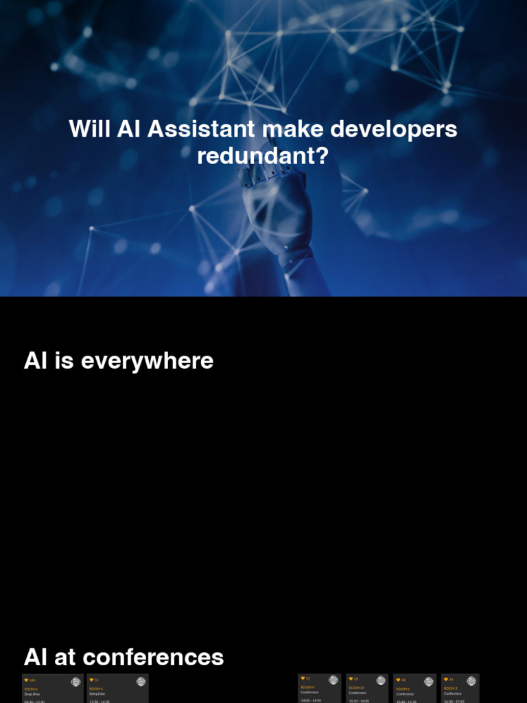 Will AI Assistants Replace Developers? | PDF | Artificial Intelligence ...