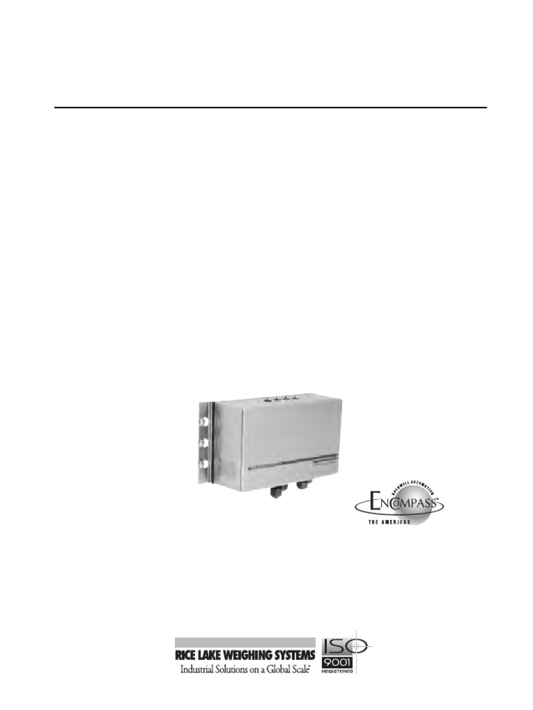 Remote I/O: Installation and Programming Manual | PDF | Programmable ...