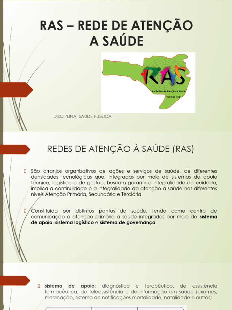 Redes de Atenção à Saúde (RAS) | PDF | Governança | Farmacêutico