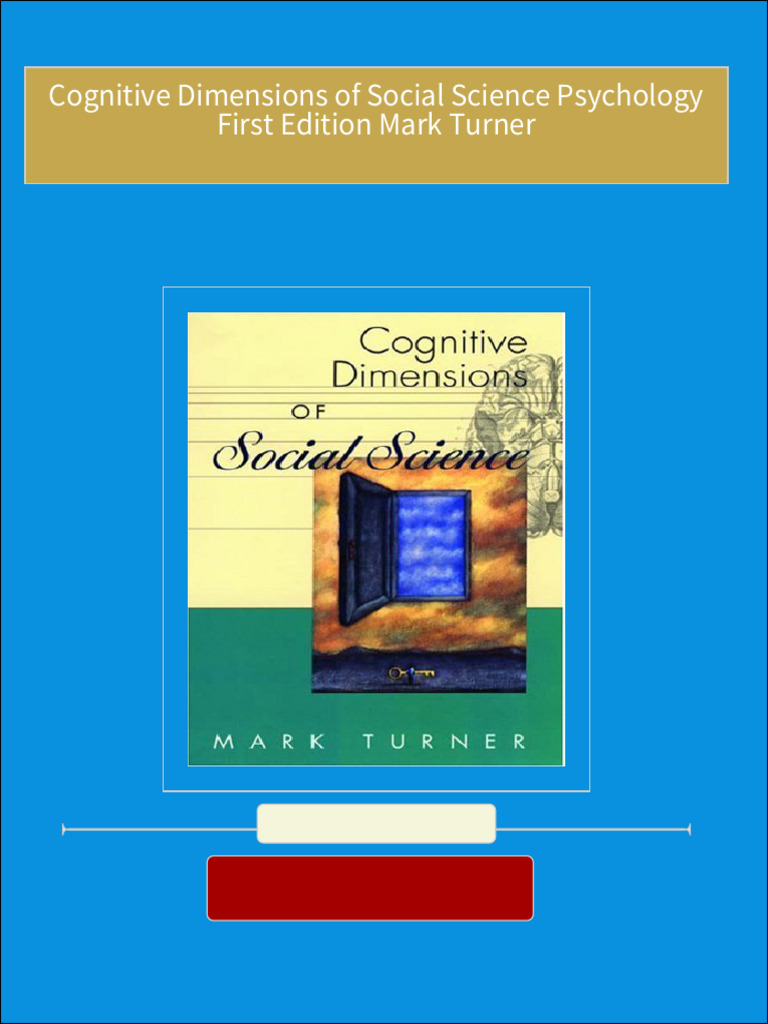 cognitive-dimensions-of-social-science-psychology-first-edition-mark