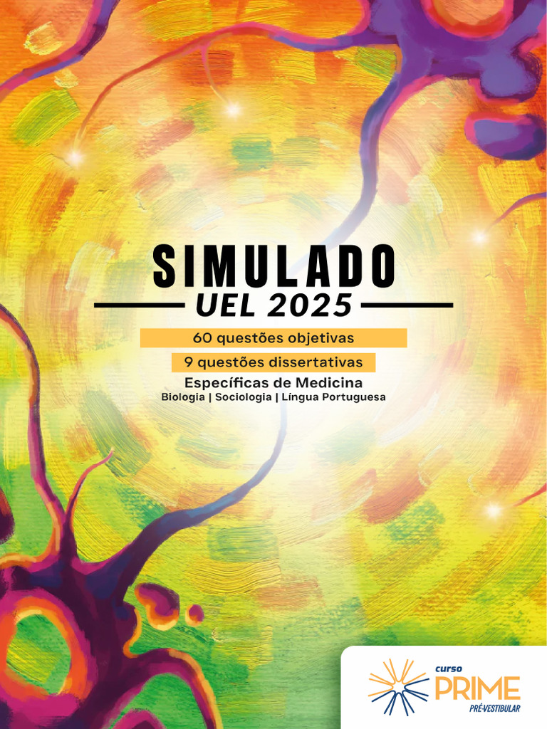 Simulado UEL 2025: Questões e Respostas | PDF | Equilíbrio químico ...