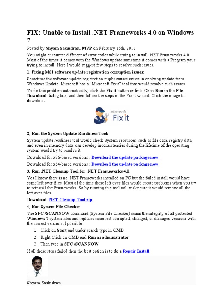 Windows Update Troubleshooter