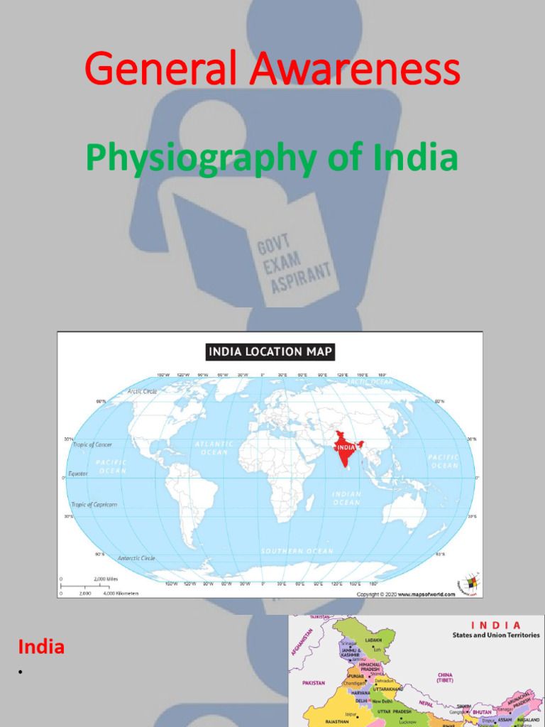 Physiographic Divisions of India | PDF | Himalayas | Landscape