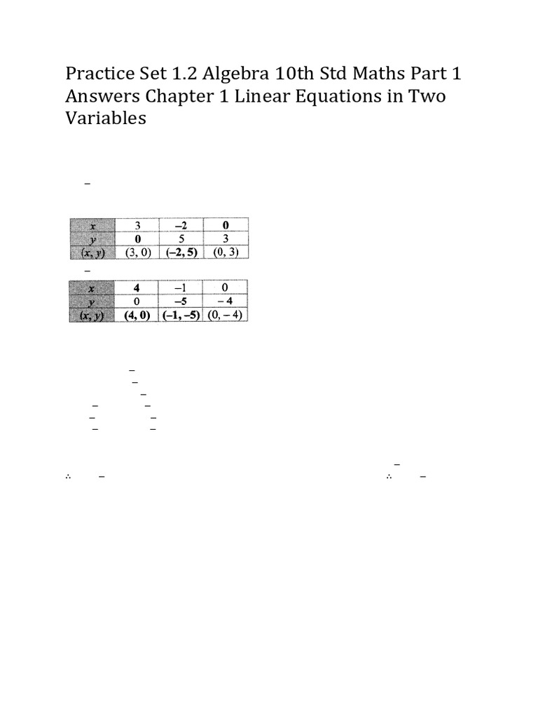 Practice Set 2 SIMILARITY Class 10 | PDF | Equations | Mathematics