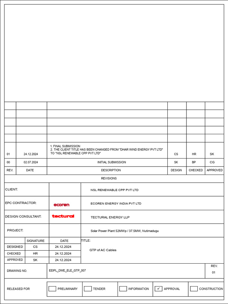 Technical Data Sheet for 19/33 kV Cables | PDF | Electrical Resistance ...