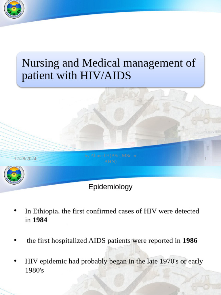 Nursing and Medical Management of HIV/AIDS | PDF | Hiv | Infection