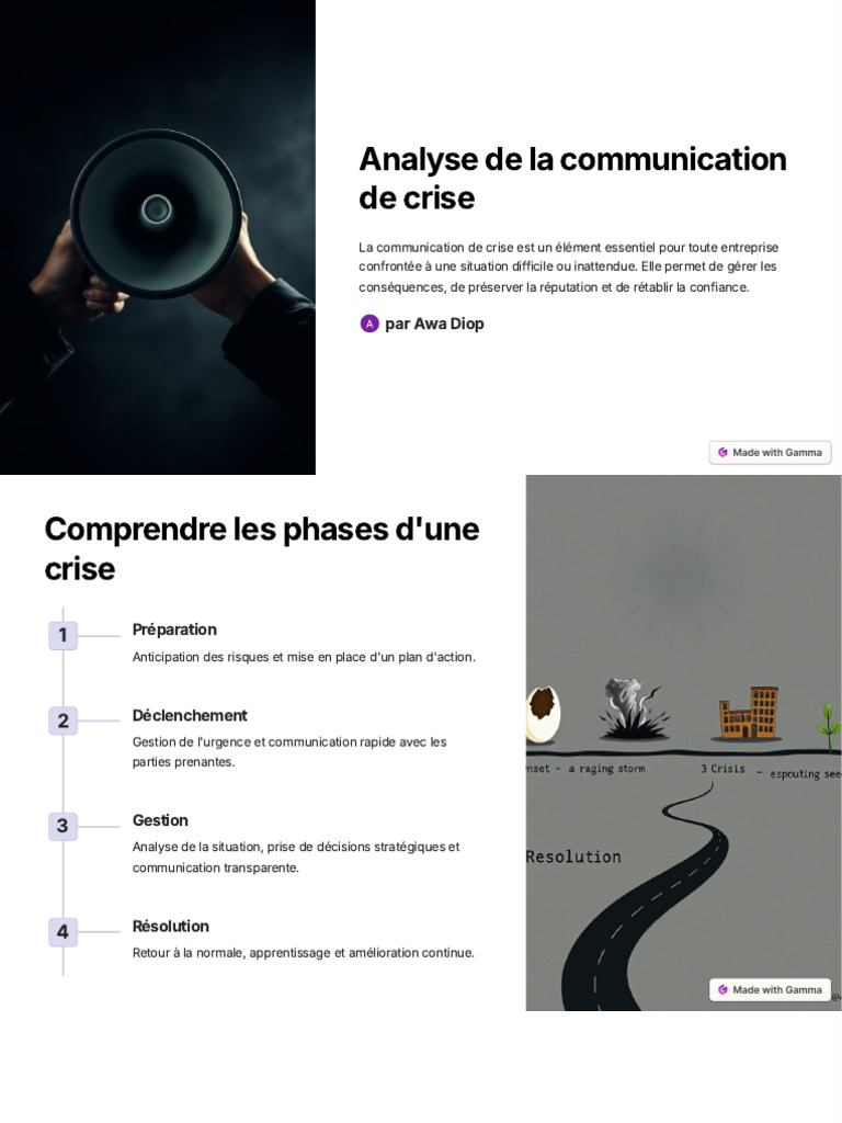 Stratégies de communication de crise | PDF