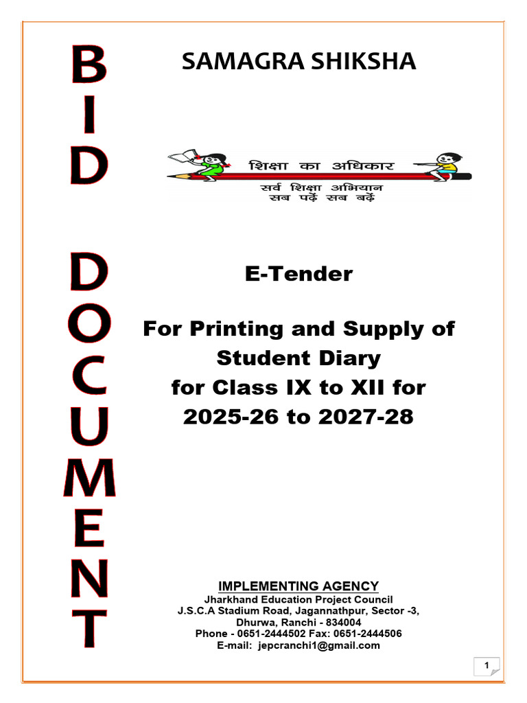 Bid Document | PDF