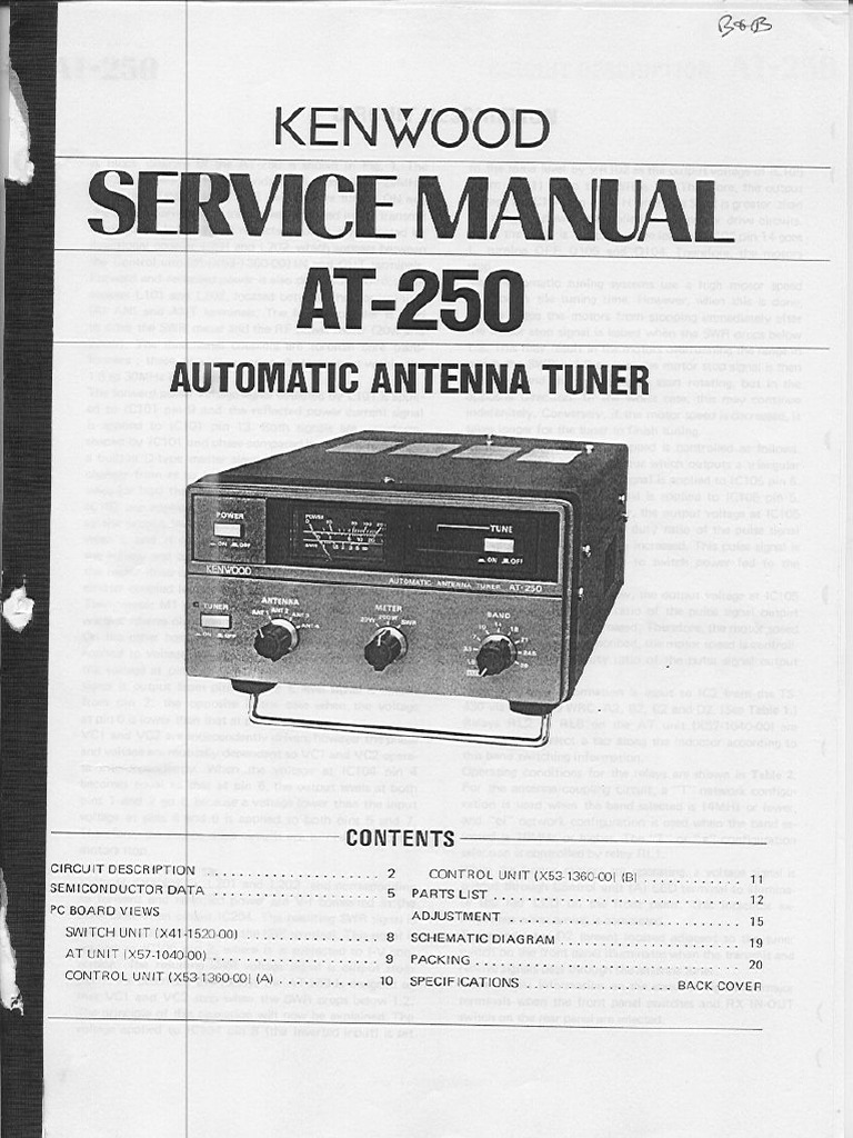 Coupleur automatique d'antenne mAT M200 pour Icom/Kenwood 200W