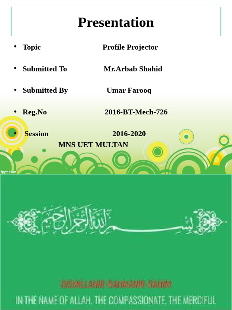 profile projector PDF Optics Equipment