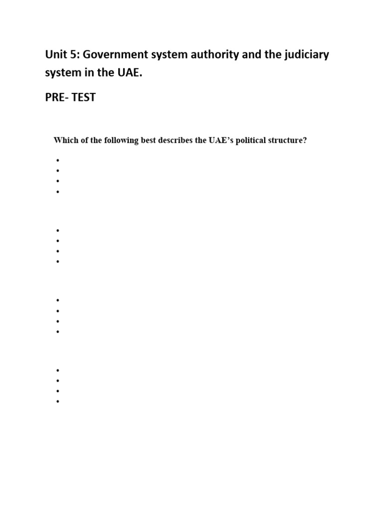Unit 5-Government System Authority and | PDF