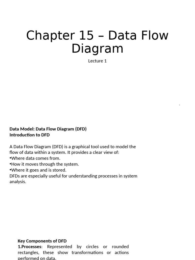 Chapter 15 - Data Flow Diagram | PDF
