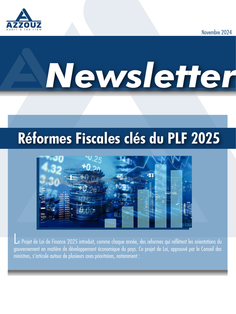 Réformes fiscales clés du PLF 2025 | PDF | Impôts | Argent