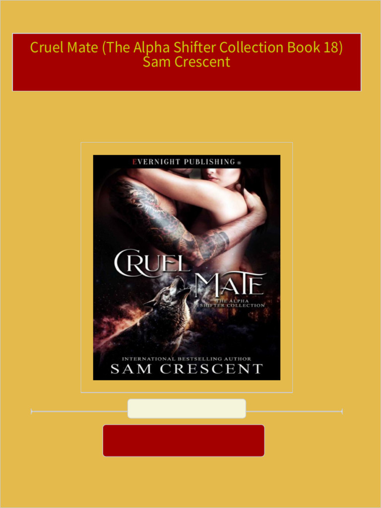 Instant download cruel mate the alpha shifter collection book 18 sam