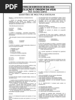 Evolução e Origem da Vida (MODELO NOVO)