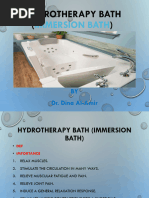 Contrast Bath Instructions for Hands and Feet | PDF