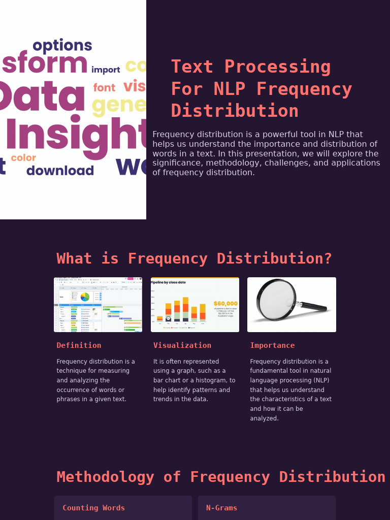 Text-Processing-For-NLP-Frequency-Distribution (10) | PDF | Word ...