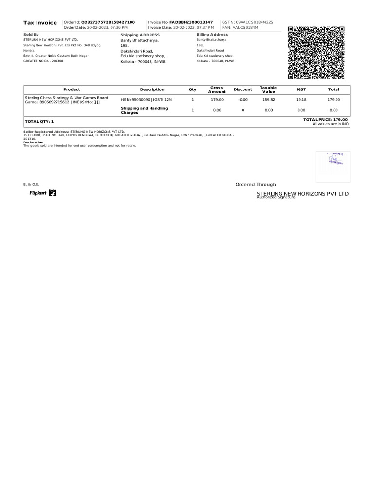 OD327375728158427100 | PDF | Toys | Invoice