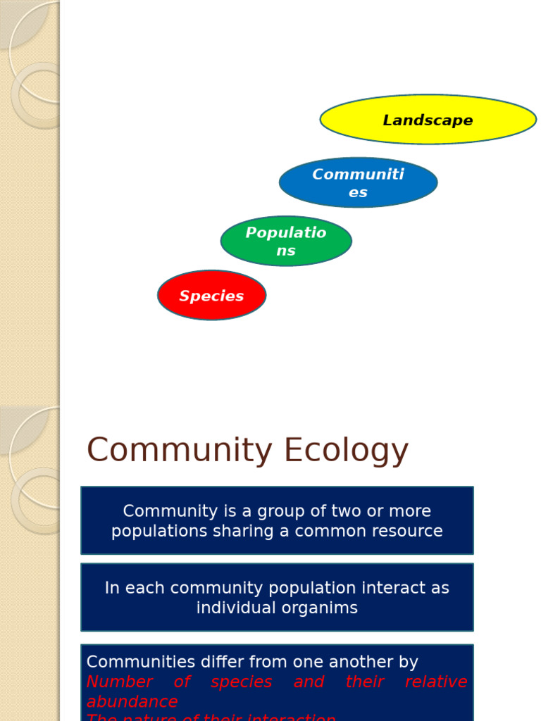 Community Dynamics and Successation | PDF | Ecology | Landscape