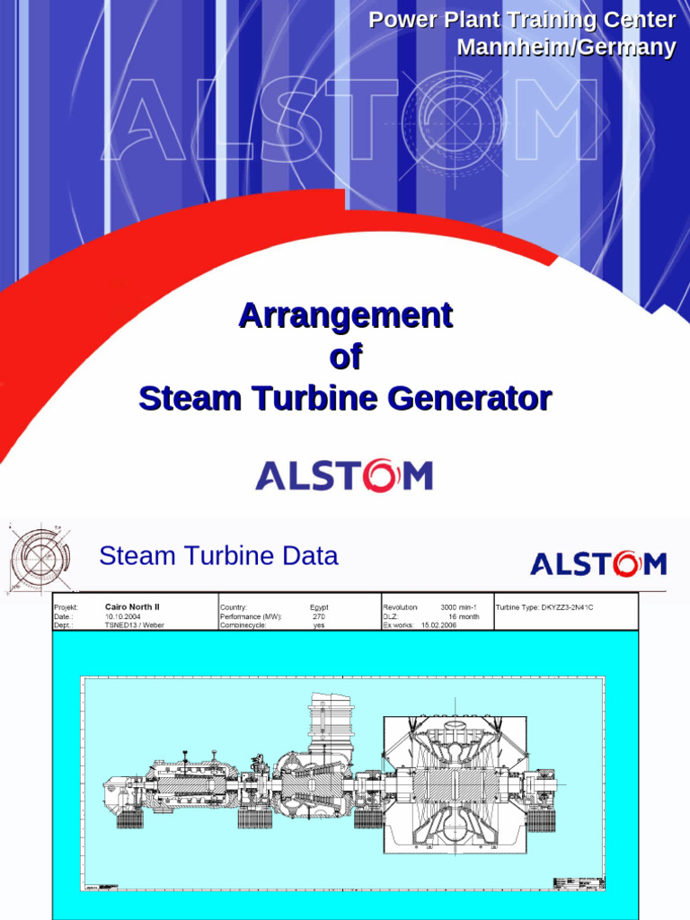 Steam Turbine Generator Overview | PDF | Power Station | Energy Conversion