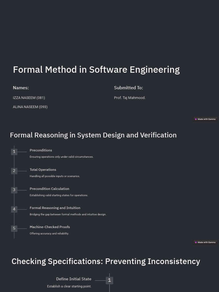 Formal Methods in System Design | PDF | Mathematical Proof | Formal ...