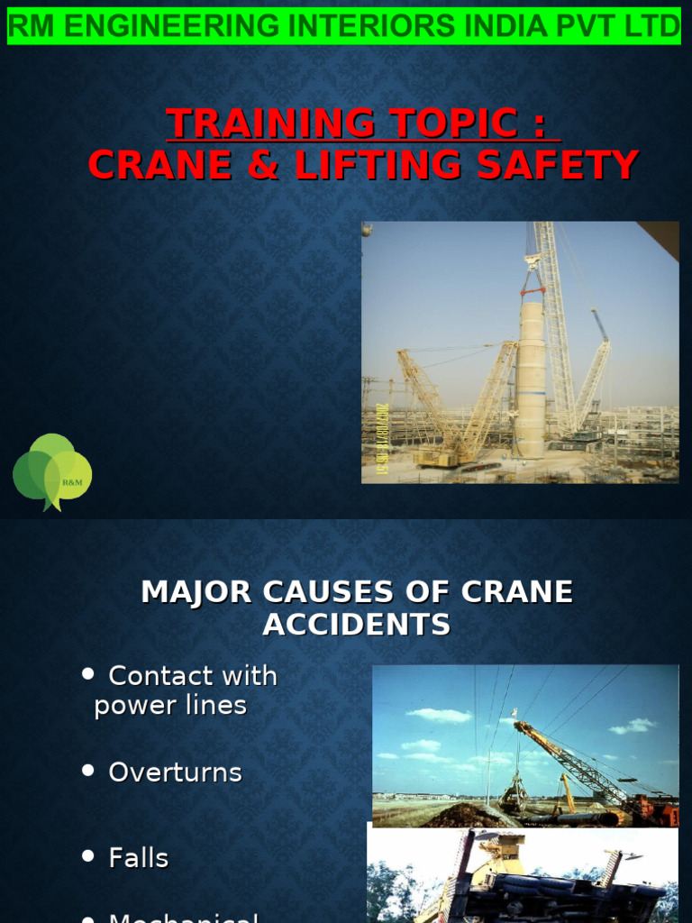 Crane and Lifting Safety Guidelines | PDF | Crane (Machine ...