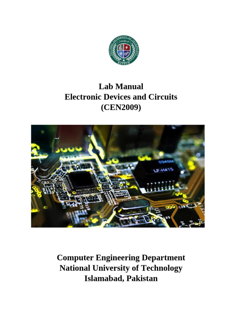 Electronics Lab Guide for Students | PDF | Diode | Bipolar Junction ...