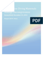 Tinsay - How Marine Diving Mammals Manage Decompression