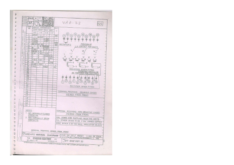 VAA33 Wiring Daigram | PDF