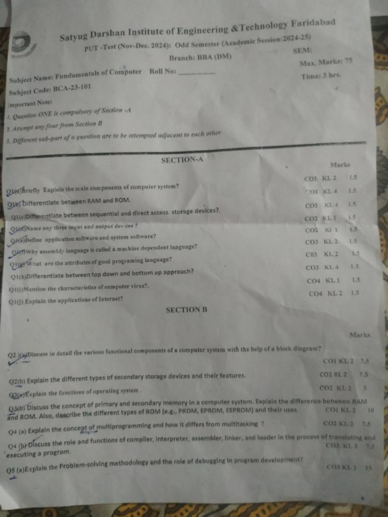 Web Technology Paper | PDF