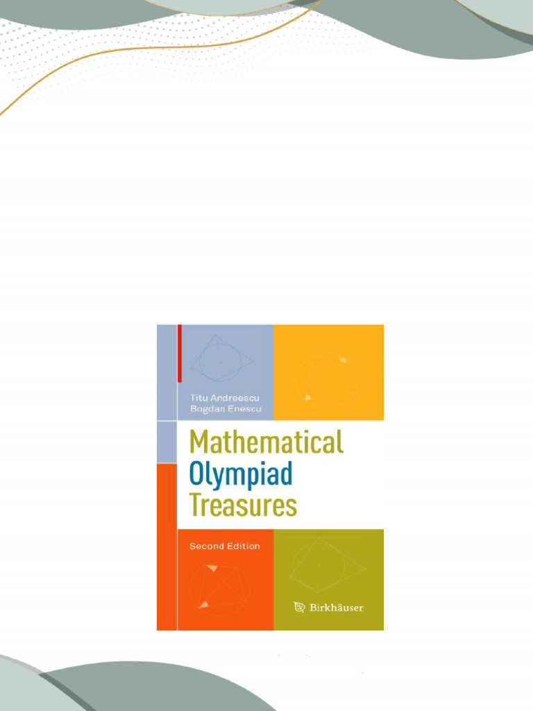 Mathematical Olympiad Treasures 2nd Edition Titu Andreescu