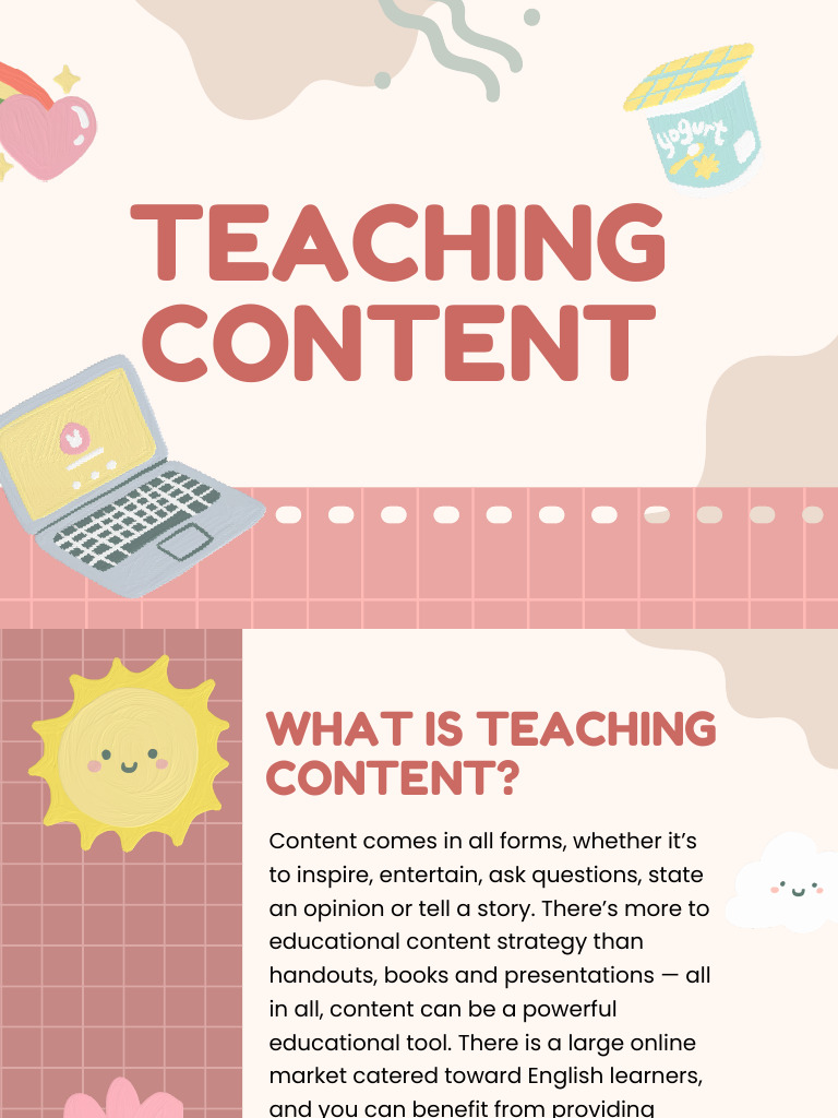 TEACHING-CONTENT | PDF | Learning | Infographics