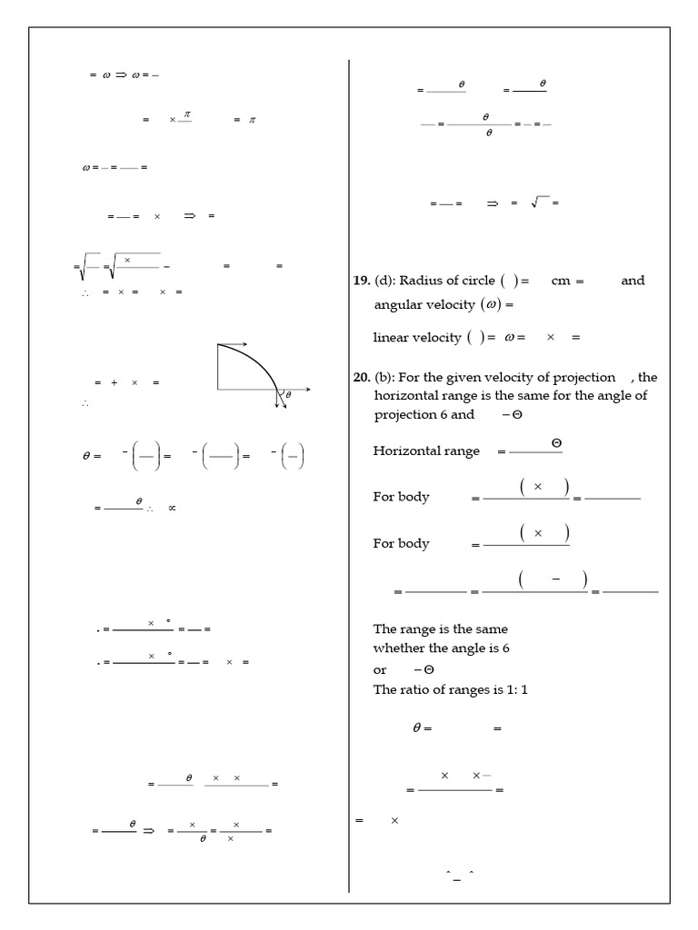 25 Sept. Phys Individual Test Solution | PDF | Physical Phenomena ...