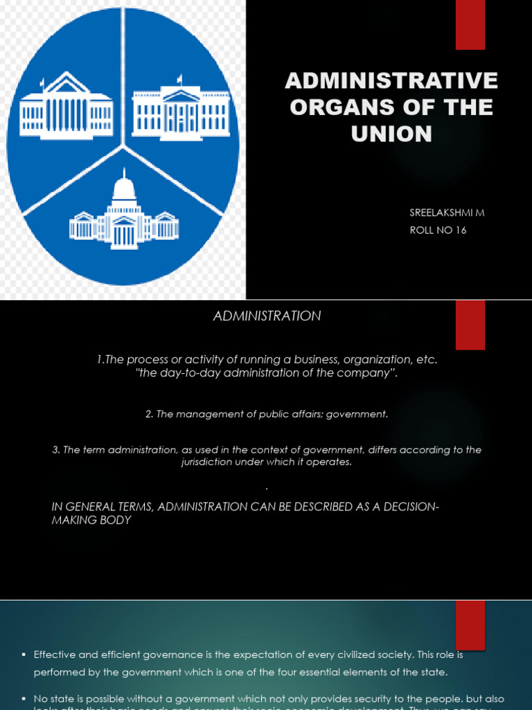 Administrative Organs of State Presentation PDF | PDF | Jurisdiction ...