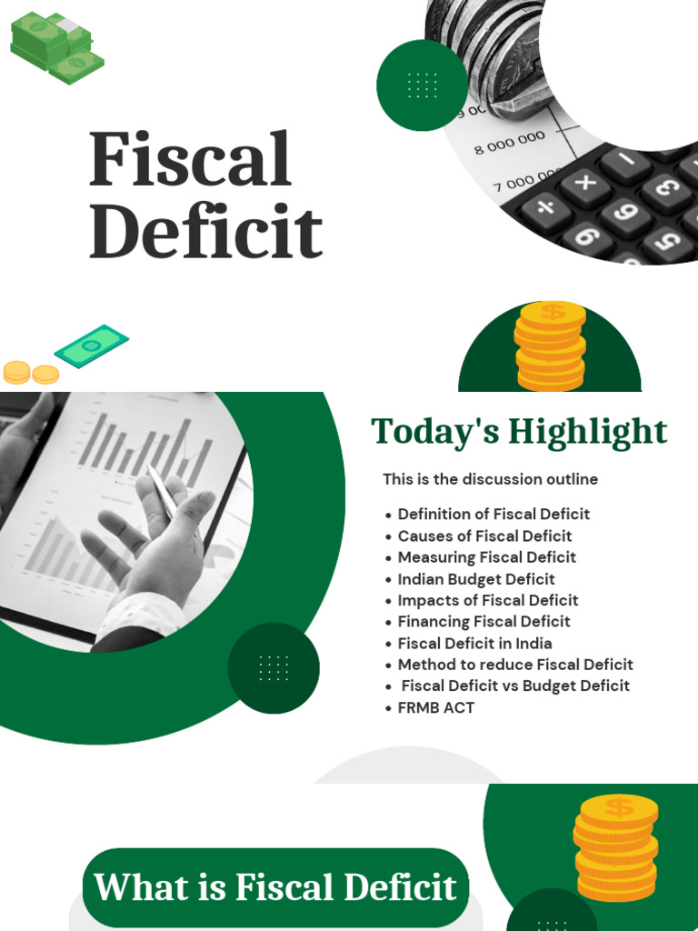 Understanding Fiscal Deficit in India | PDF | Government Budget Balance ...