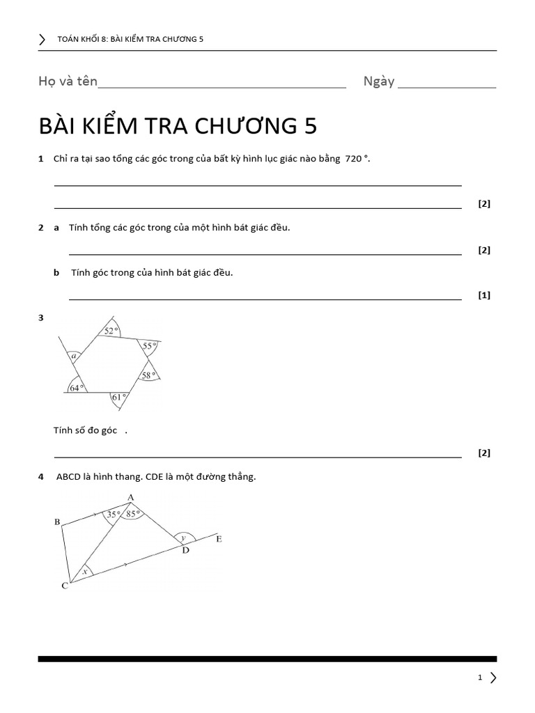 Unit 5 End-Of-Unit Test | PDF