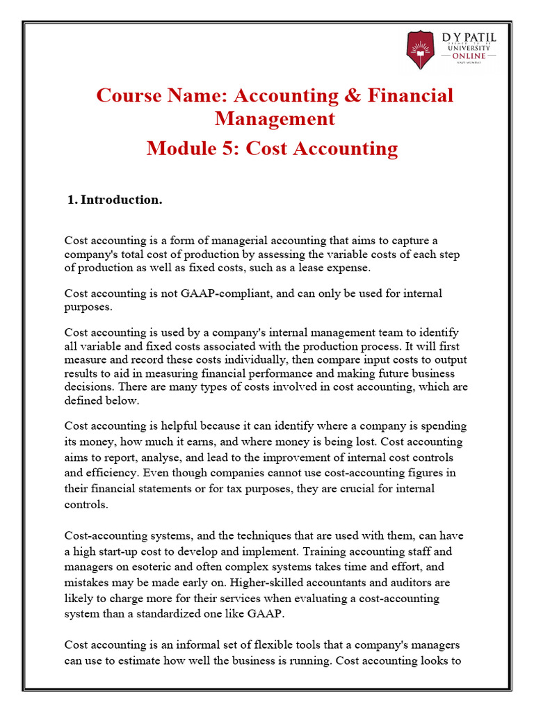 Ebook | PDF | Labour Economics | Cost Accounting