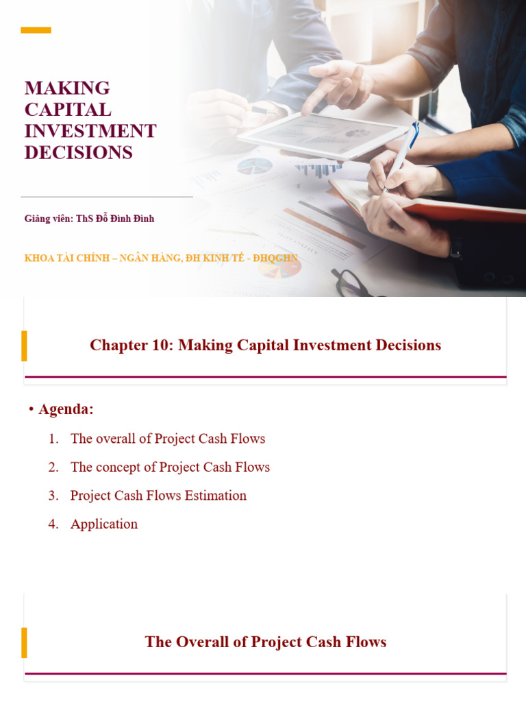 Chapter 10 - Making Capital Investment Decisions | PDF | Depreciation ...