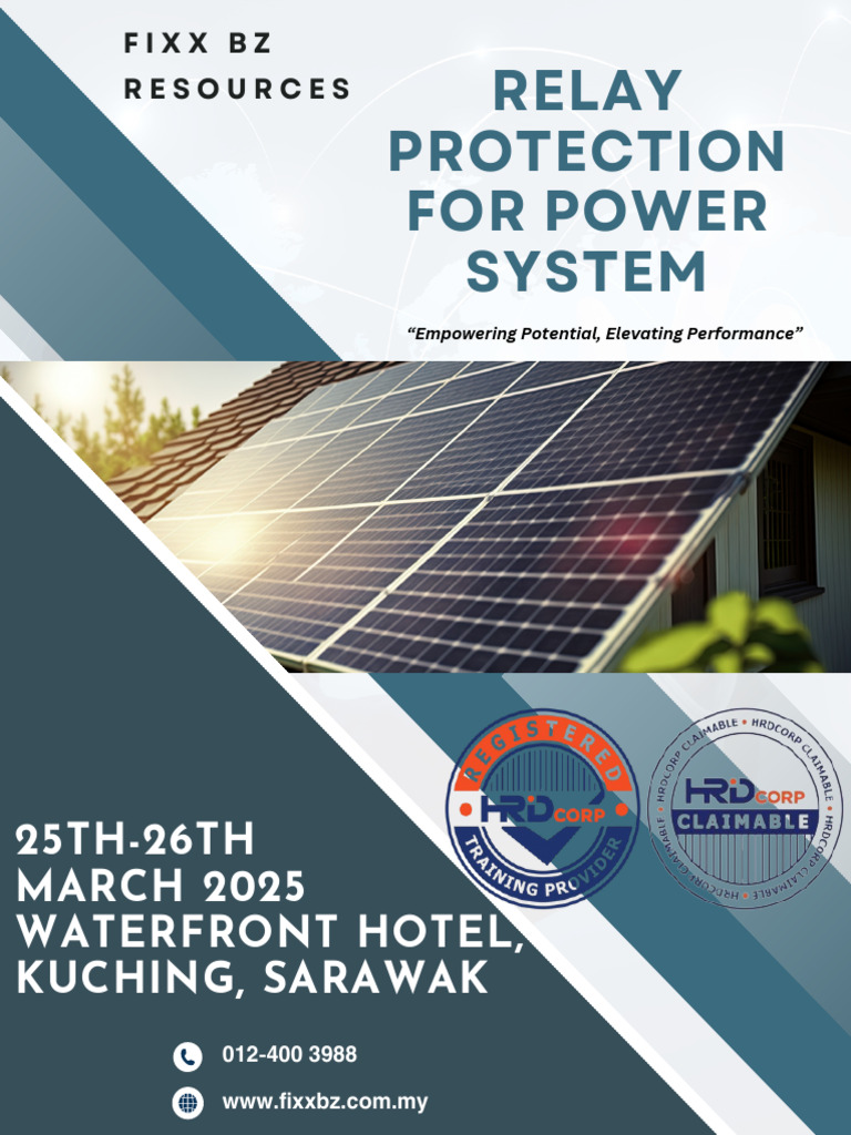 Relay Protection For Power System | PDF | Transformer | Electric Generator