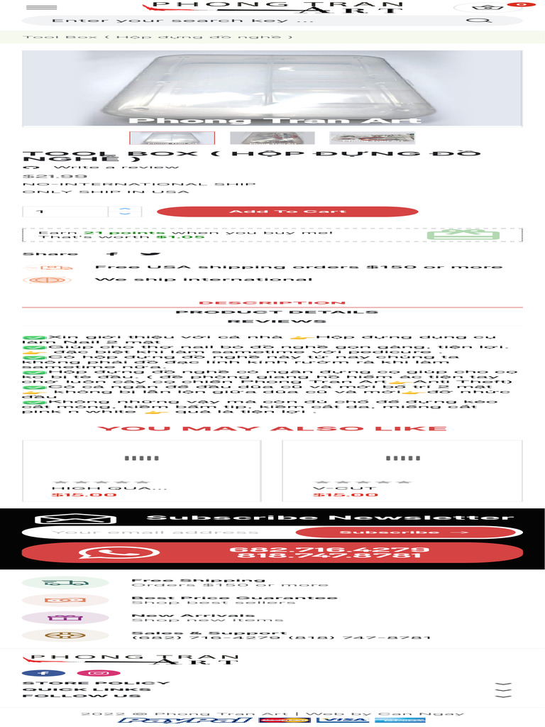 Tool Box (Hộp Đựng Đồ Nghề) | PDF