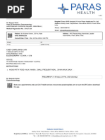 Fake Medical Prescription Report Template | PDF | Surgery | Medicine
