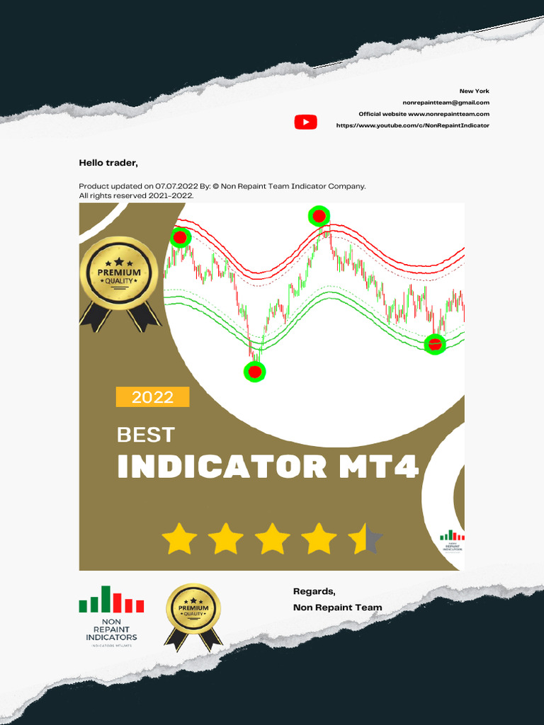 Non Repaint Forex Indicator Guide | PDF | Computing | Software