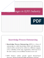 HR Challenges in KPO Industry