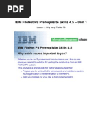 IBM FileNet P8 Prerequisite Skills 4