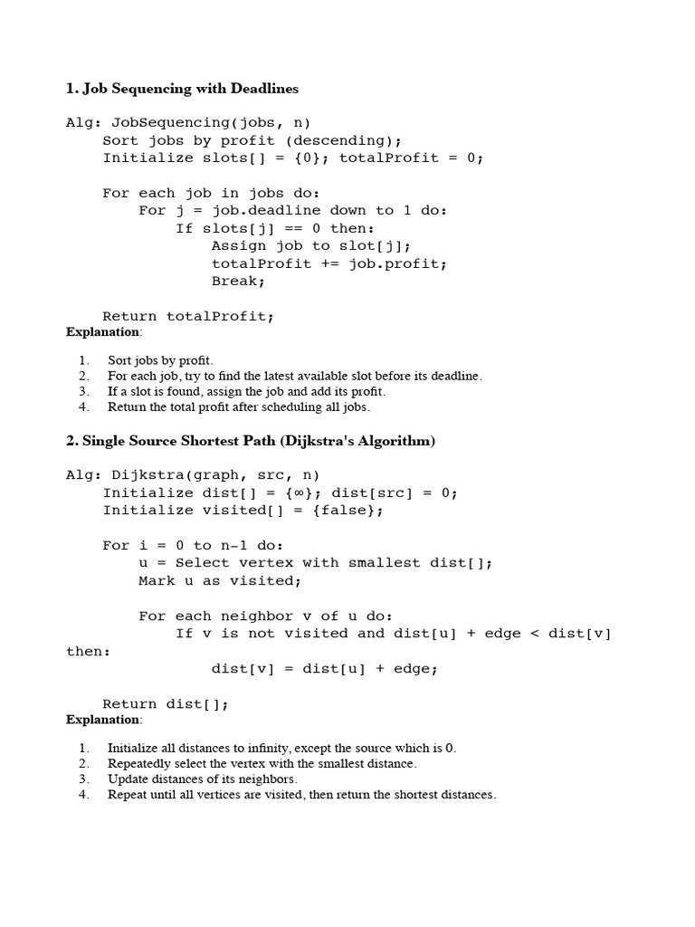 Unit 2 Algos | PDF | Discrete Mathematics | Algorithms And Data Structures