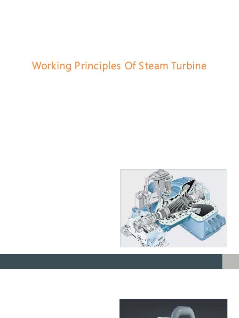 Steam Turbine Working Principles Explained | PDF | Turbine | Steam