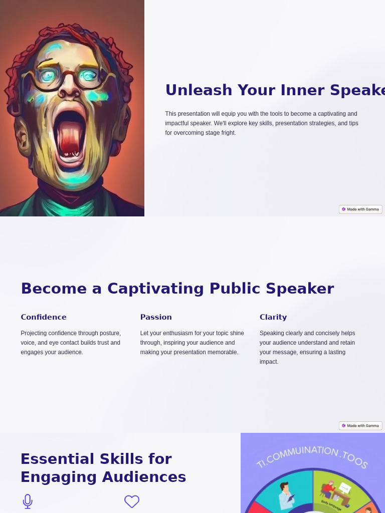 Master Public Speaking Skills Now | PDF | Human Communication | Psychology