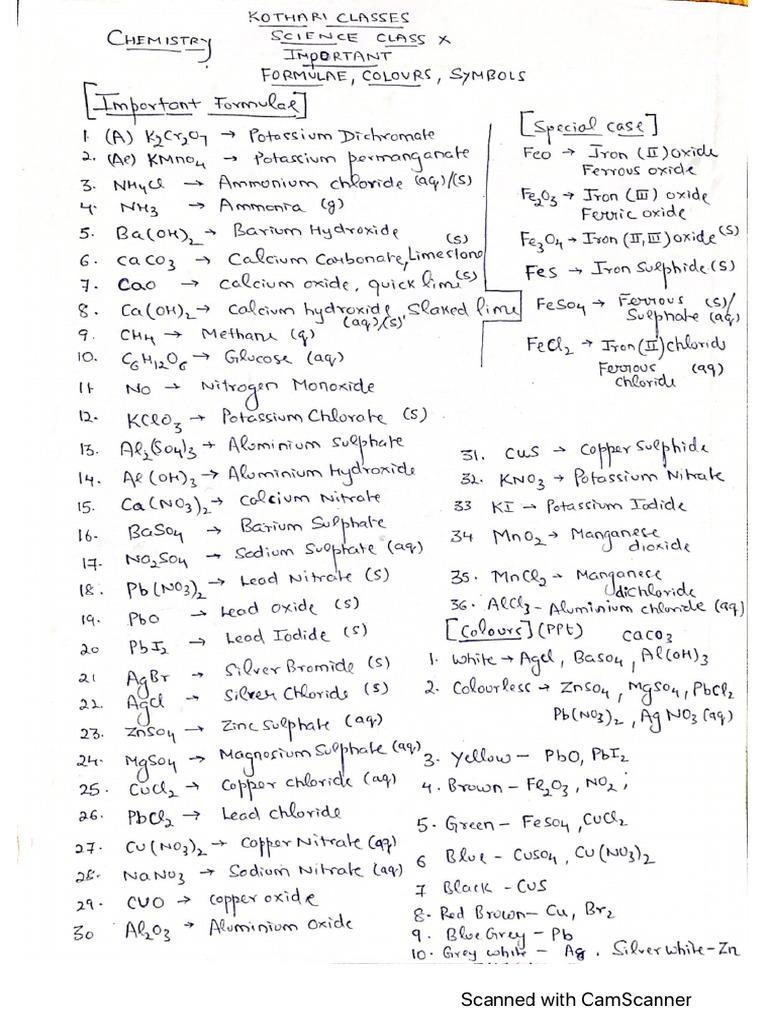 Chem 1 | PDF